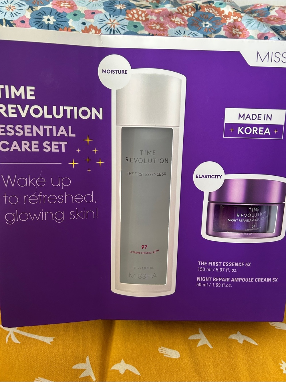 Missha Time Revolution The First Essence 5X - White Hydrating Essence